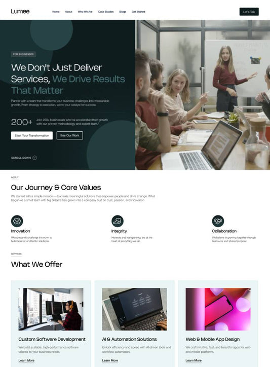 Free Business Wordpress Theme