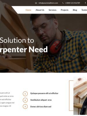 Carpenter Wordpress Theme