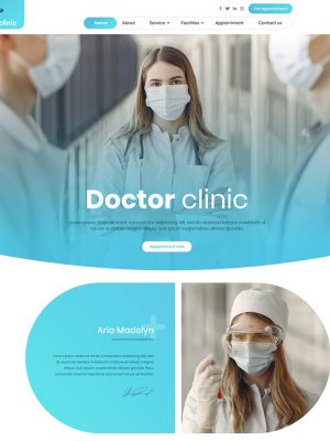 Doctor Clinic Wordpress Theme