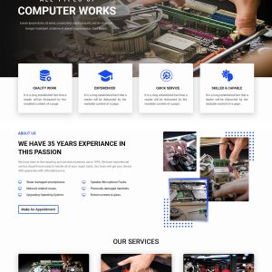 Computer Repair Shop Wordpress Theme