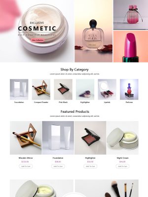 Cosmetic Wordpress Theme