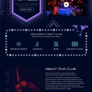 Night Club Wordpress Theme